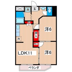 さくらビルの物件間取画像